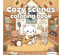Little Big Ones - Cozy coloring book - Music, pottery, cycling...