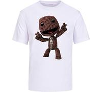 Little Big Planet Sackboy T-Shirt White Men tee Shirt M