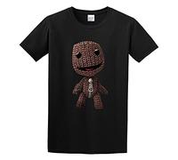 Little Big Planet Sackboy Video Game O-Neck 100% Cotton Short Sleeve Unisex T-Shirt XXXL