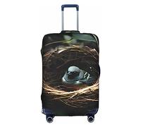 Little Bird Nest - Funda para equipaje lavable y resistente a los arañazos, para equipaje de 18 a 32 pulgadas, Blanco, XL