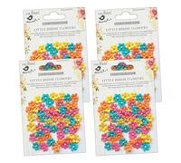 Little Birdie Paleta de micropétalos con cuentas, paleta vívida, paquete múltiple de 4 a 240 pétalos