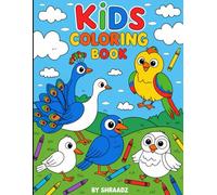 Little Birdies: A Fun Bird Coloring Book for Kids Ages 3-6