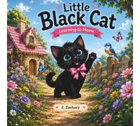 Little Black Cat: Learning how to meow!