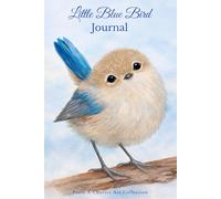 Little Blue Bird Journal: A 6 x 9 in Lined Notebook for Notes and Reflections