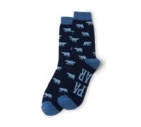 Little Blue House by Hatley Crew Socks, Calcetines de la tripulación Hombre, opacity, papá Oso, Taglia unica regular
