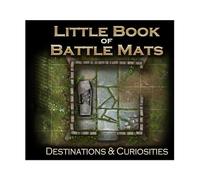 Little Book of Battle Mats - Destinos y curiosidades de Loke - Alfombrillas de Batalla portátiles de 6 x 6 RPG - Mapas compactos para una configuración rápida - Listo para Viajar con Terreno versátil