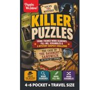 Little Book of Killer Puzzles: The Killer Isn't Veronica Crime Mystery with Puzzles: Word Search, Fill-Ins and Scrambles