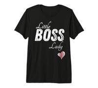 Little Boss Lady Bebé Niños Niño Niña Linda Camiseta Premium