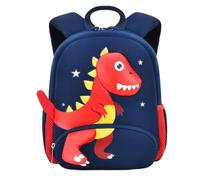 Little Boy Backpacks - Waterproof Dinosaur Design Anti-Loss Child Bag