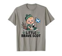 Little Brave Scot Baby Highland Pride Camiseta