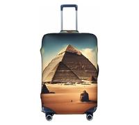 Little Bridge In The East - Funda de equipaje de viaje para equipaje de 18 a 32 pulgadas, lavable, resistente a los arañazos, Soñando con las pirámides de Keops, XL
