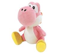 Little Buddy Peluche Yoshi Oficial de Nintendo Super Mario, de 15 cm, Color Rosa, de la Marca Toys