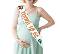 Little Bug Baby Shower Decoratios, banda de satén con temática de escarabajo "Mom to Be" A Little Bug is on The Way, recuerdo de fiesta de baby shower para fiesta temática de insectos de revelación de