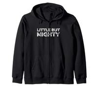 Little But Mighty Funny Short People Enano Petite Tiny Small Sudadera con Capucha