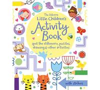 Little Children's Activity Book: Spot the Difference, Puzzles and Drawing: 1