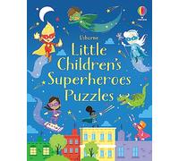Little Children's Superheroes Puzzles (Little Children's Puzzle Pads): 1 (Little Children's Puzzles)