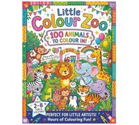 Little Colour Zoo: 100 Animals to Colour In for Kids Ages 2-8 | A Screen-Free Educational Activity Book for Toddlers and Preschoolers