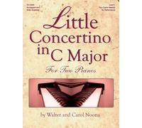 Little Concertino In C Major. Klavier Duett. Blatt