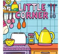 Little Corner Coloring Book for Adults: Relaxation Activity Book for Adults, Simple Designs Coloring Books