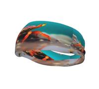 Little Crab by The Sea - Banda deportiva para el sudor para mujeres y hombres, adecuada para correr, yoga, fitness, fútbol