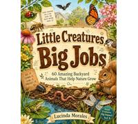 Little Creatures, Big Jobs for Curious Kids Ages 6 to 10: A Fun, Colorful Illustrated Nature Encyclopedia About Bugs, Birds, Worms, Frogs, and the Amazing Backyard Animals That Help Nature Grow