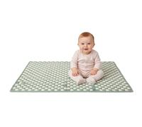 Little Dedi Cambiador de algodón orgánico de 20 x 33 pulgadas, almohadilla acolchada para pañales con certificación OCS, suave, sin costuras, reversible, lavable, portátil, para recién nacidos, diseño