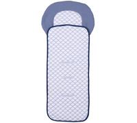 Little Dedi Iceberg - Funda para cochecito - Innovador tejido Iceberg 4D para comodidad refrescante, reposacabezas extraíble, material de secado rápido, adecuado para la mayoría de sistemas de