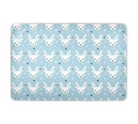 Little Deer Faces - Tapetes para pañales reutilizables extragrandes, impermeables, lavables, para cama infantil, antideslizantes, para niños, adultos, mascotas, 52 pulgadas de largo x 34 pulgadas de