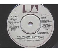 Little, Deetta You Take My Heart Away 7" United Artists UP36257 EX 1976 a-side with Nelson Pigford, b-side by Bill Conti