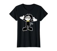 Little Devil Darlin 'Vintage Cartoon 1929 Bend Demon Camiseta gráfica económica, Mujer, Negro, S