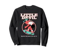 Little Devil Skate The Hell out of It (Declaración del Patinador) Sudadera