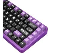 Little Devil Theme Keycaps 158 Key PBT Keycaps Cherry Custom Keycaps Set is Suitable for 61/87/104/108 Cherry MX Switch and Other Mechanical Keyboards