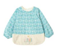 Little Dimsum Babero con Mangas Impermeable,BLW Baberos Bebe Impermeables 6-36 Meses