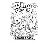 Little Dino Adventures (Little Learner Colouring Pages)