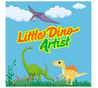 Little Dino Artists: Coloring Book for Kids