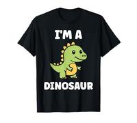 Little Dino Cute Funny Child Simple I'm a Dinosaur Camiseta