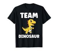 Little Dino Cute Funny Child Simple Team Dinosaur Camiseta