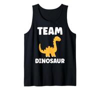 Little Dino Cute Funny Child Simple Team Dinosaur Camiseta sin Mangas