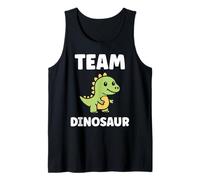 Little Dino Cute Funny Child Simple Team Dinosaur Camiseta sin Mangas