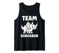 Little Dino Cute Funny Child Simple Team Dinosaur Camiseta sin Mangas
