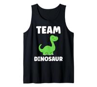 Little Dino Cute Funny Child Simple Team Dinosaur Camiseta sin Mangas