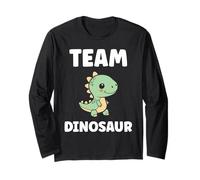Little Dino Cute Funny Child Simple Team Dinosaur Manga Larga