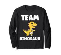 Little Dino Cute Funny Child Simple Team Dinosaur Manga Larga