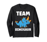 Little Dino Cute Funny Child Simple Team Dinosaur Manga Larga