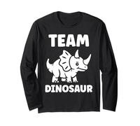 Little Dino Cute Funny Child Simple Team Dinosaur Manga Larga
