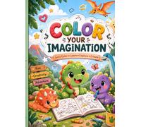 Little Dino’s Big Day: A Cute Dinosaur Coloring Adventure for Kids