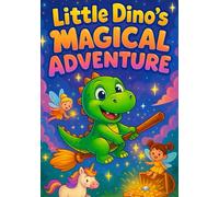 Little Dino’s Magical Adventure 100-Page Fun Dinosaur Coloring Book for Kids Ages 3-6: Cute Prehistoric Journey Full of Magic, Smiles, and Imagination