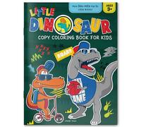 Little Dinosaur Copy Coloring Book for Kids