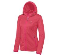 Little Donkey Andy Chaqueta softshell ligera con capucha para mujer, para correr, senderismo, resistente al viento, impermeable, Sandía., L