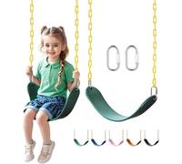Little Dove - Asiento oscilante Resistente, Columpio para niños con Cadenas Resistentes al óxido de 66 Pulgadas, Accesorios de Repuesto de Malla rápida, Columpio para Juegos al Aire último